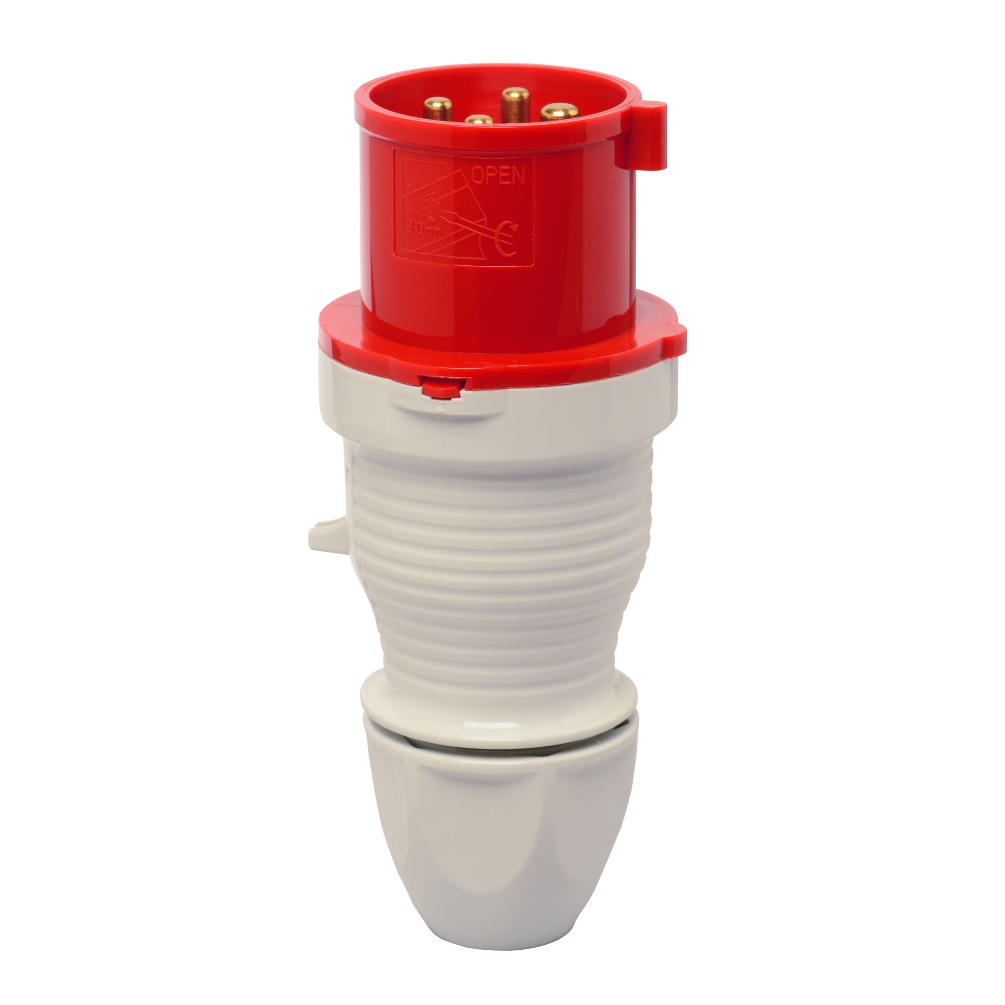 WALTHER WERKE Stecker 32A 4P 6h mit außenliegender Kabelverschraubung Hauptbild WALTHER WERKE Stecker 32A 4P 6h mit außenliegender Kabelverschraubung Hauptbild